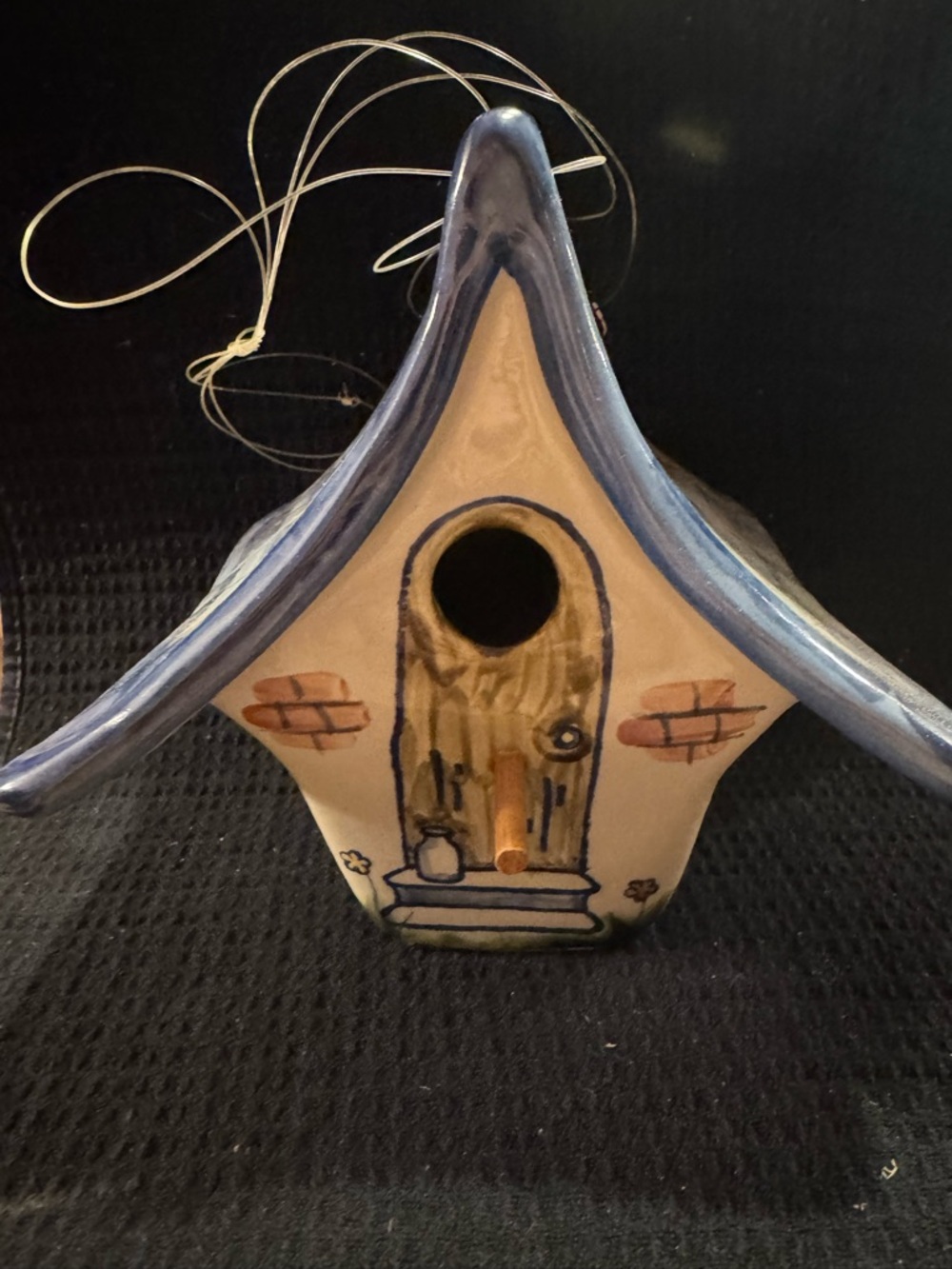 Louisville Stoneware Pottery Bird House In Great Condition